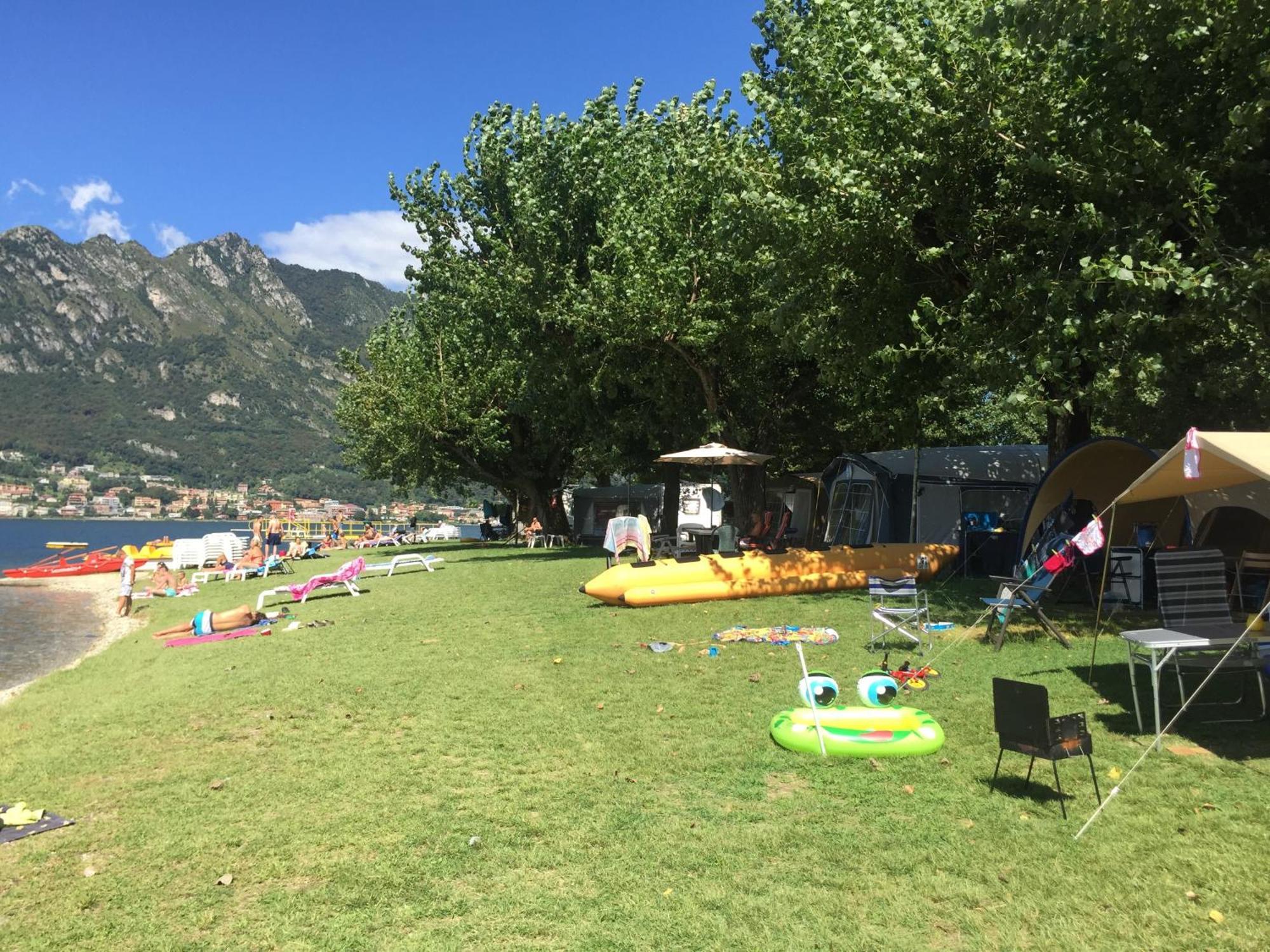 Glamping Camping Rivabella Lecco Eksteriør billede