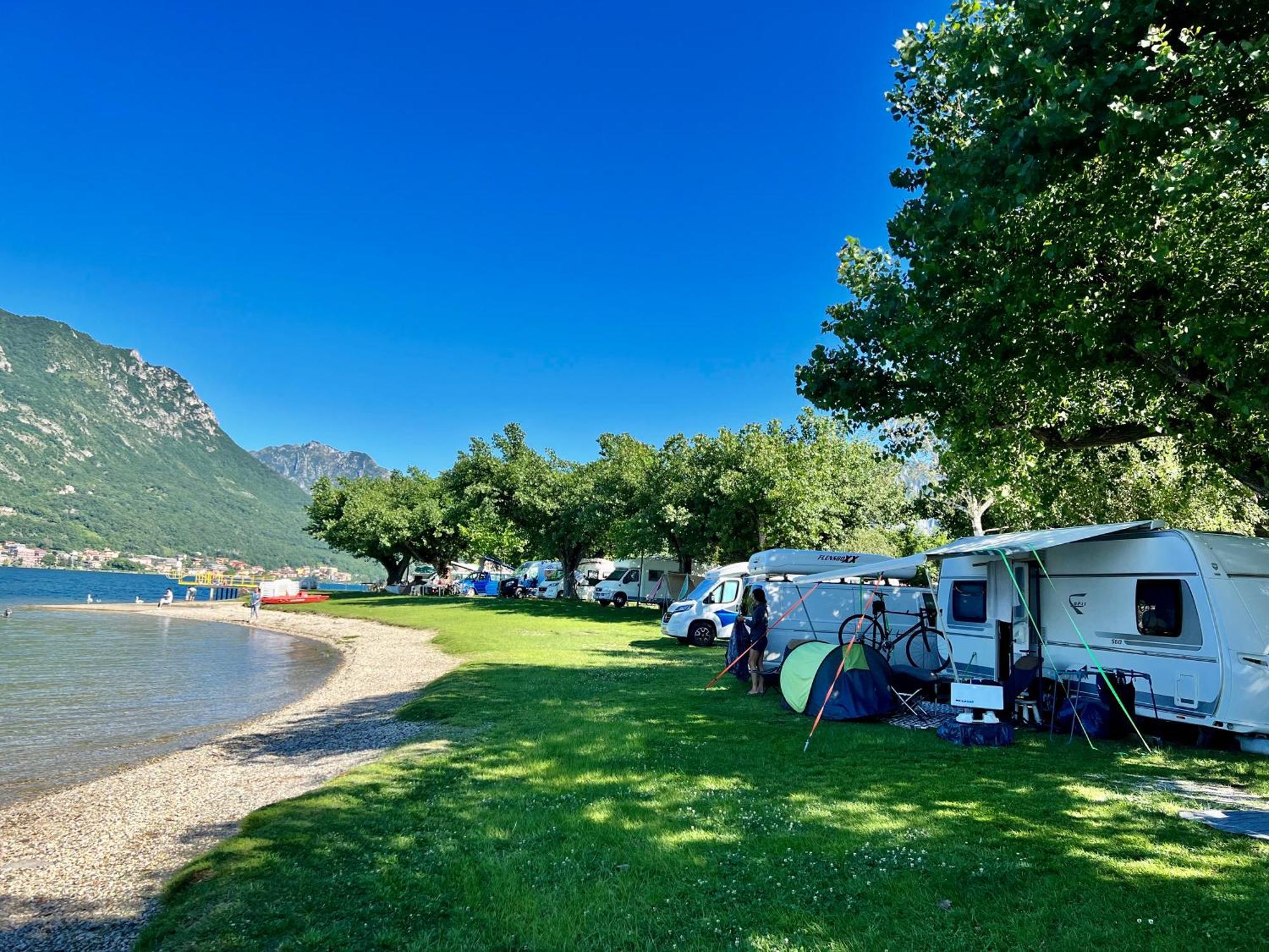 Glamping Camping Rivabella Lecco Eksteriør billede