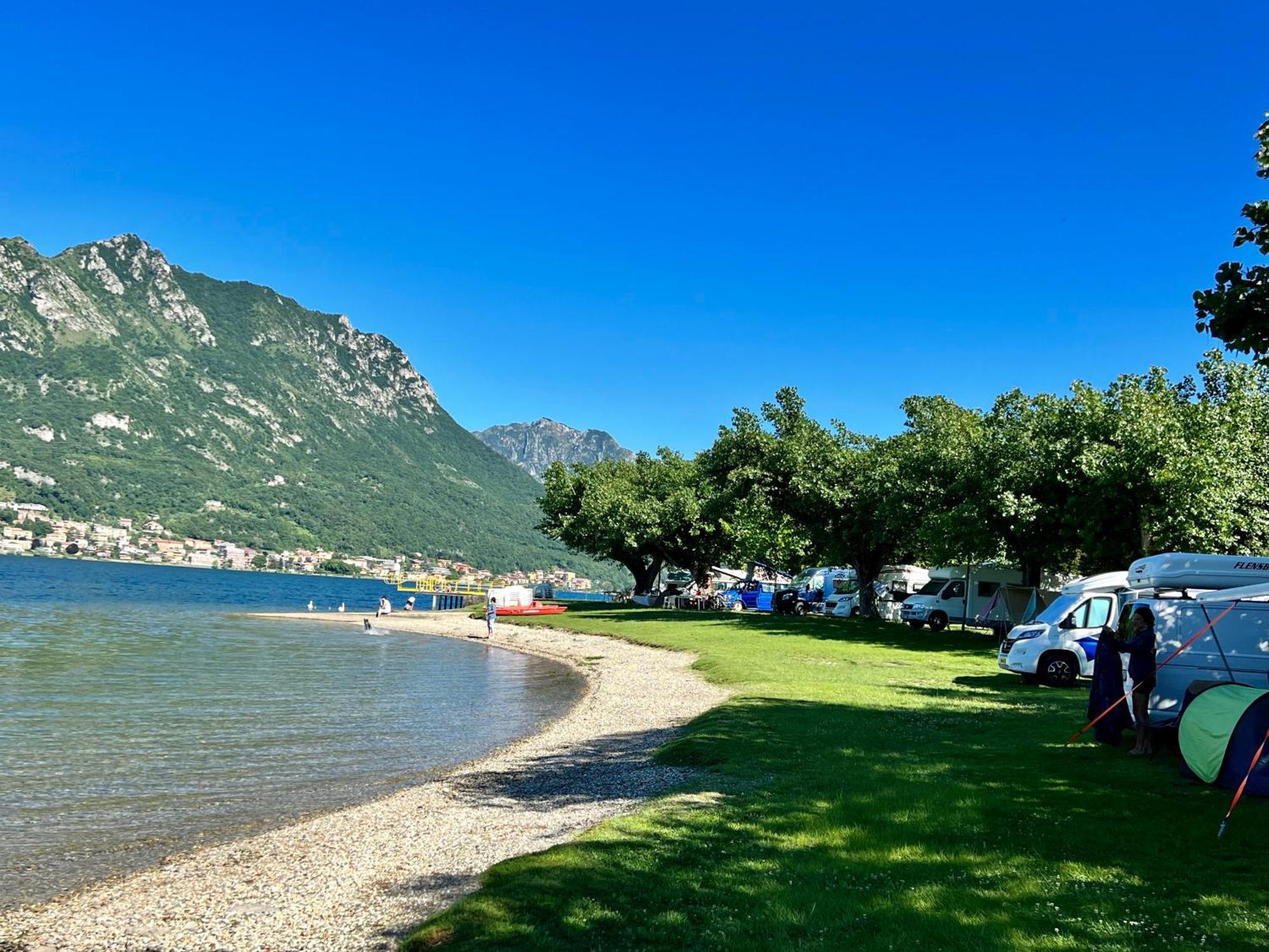 Glamping Camping Rivabella Lecco Eksteriør billede