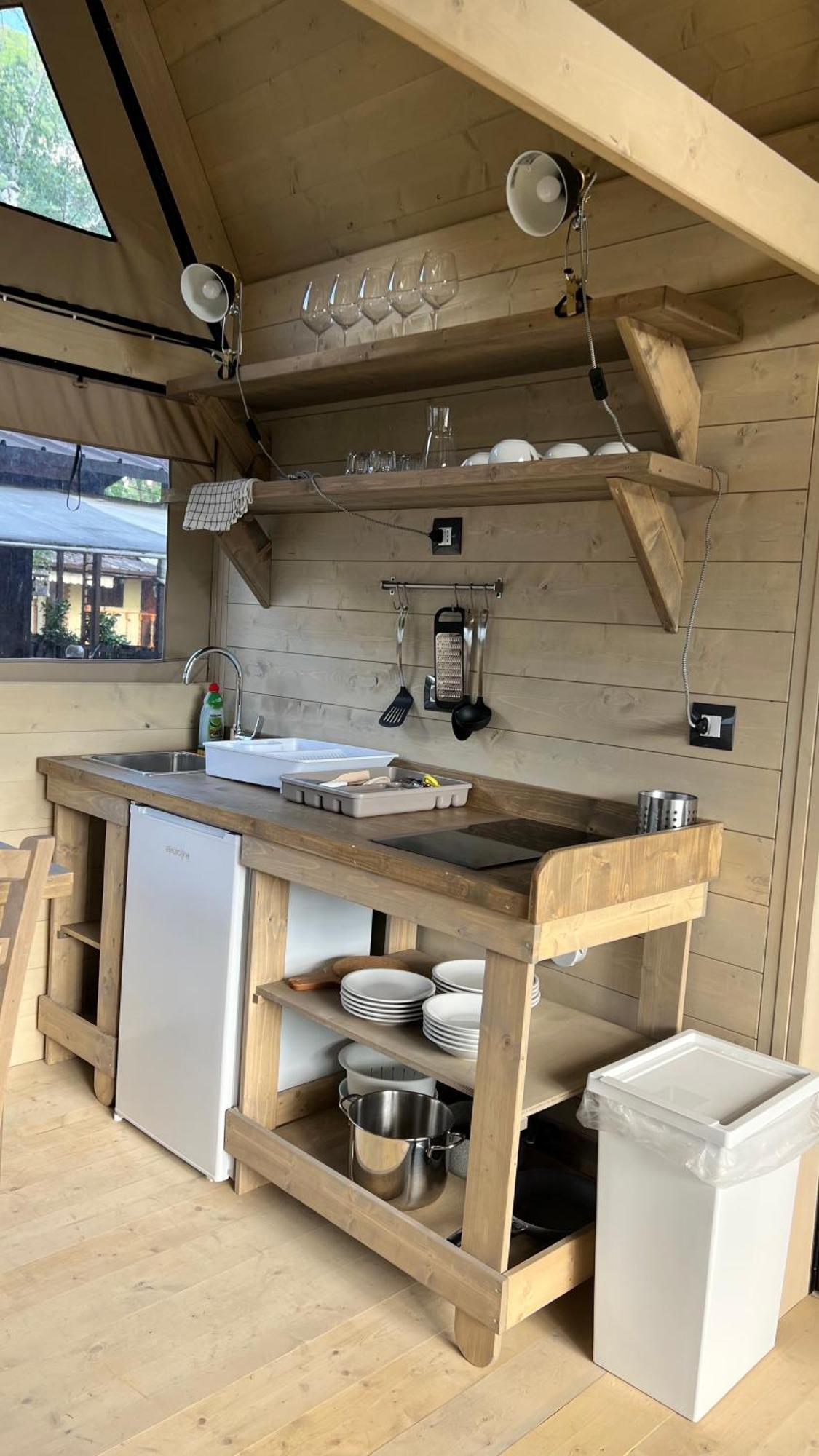 Glamping Camping Rivabella Lecco Eksteriør billede