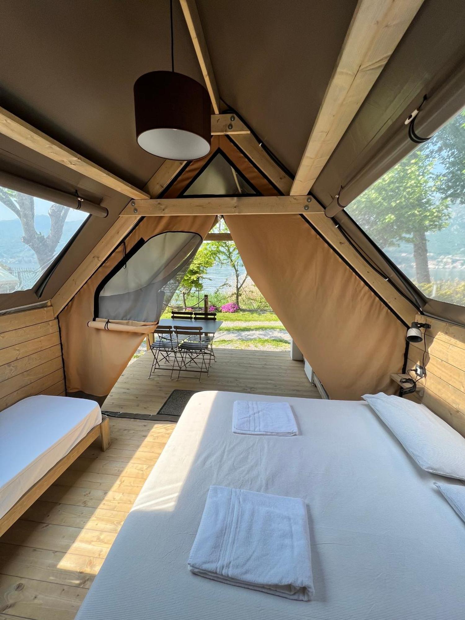 Glamping Camping Rivabella Lecco Eksteriør billede