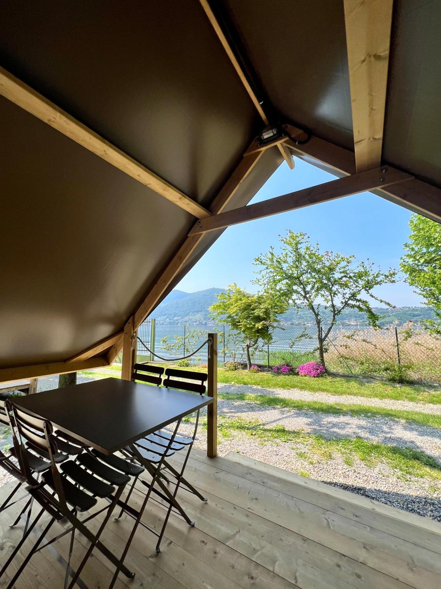 Glamping Camping Rivabella Lecco Eksteriør billede