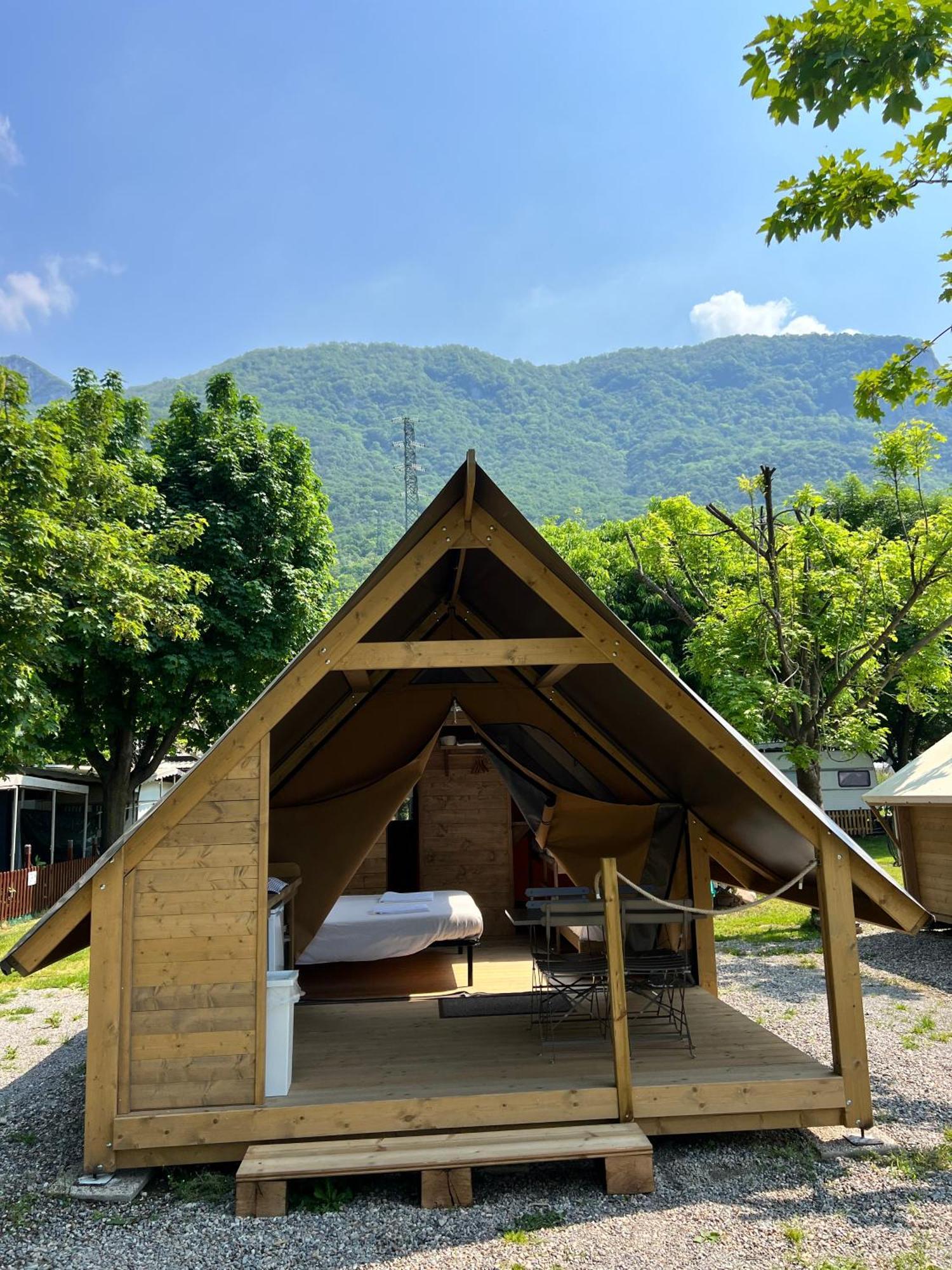 Glamping Camping Rivabella Lecco Eksteriør billede