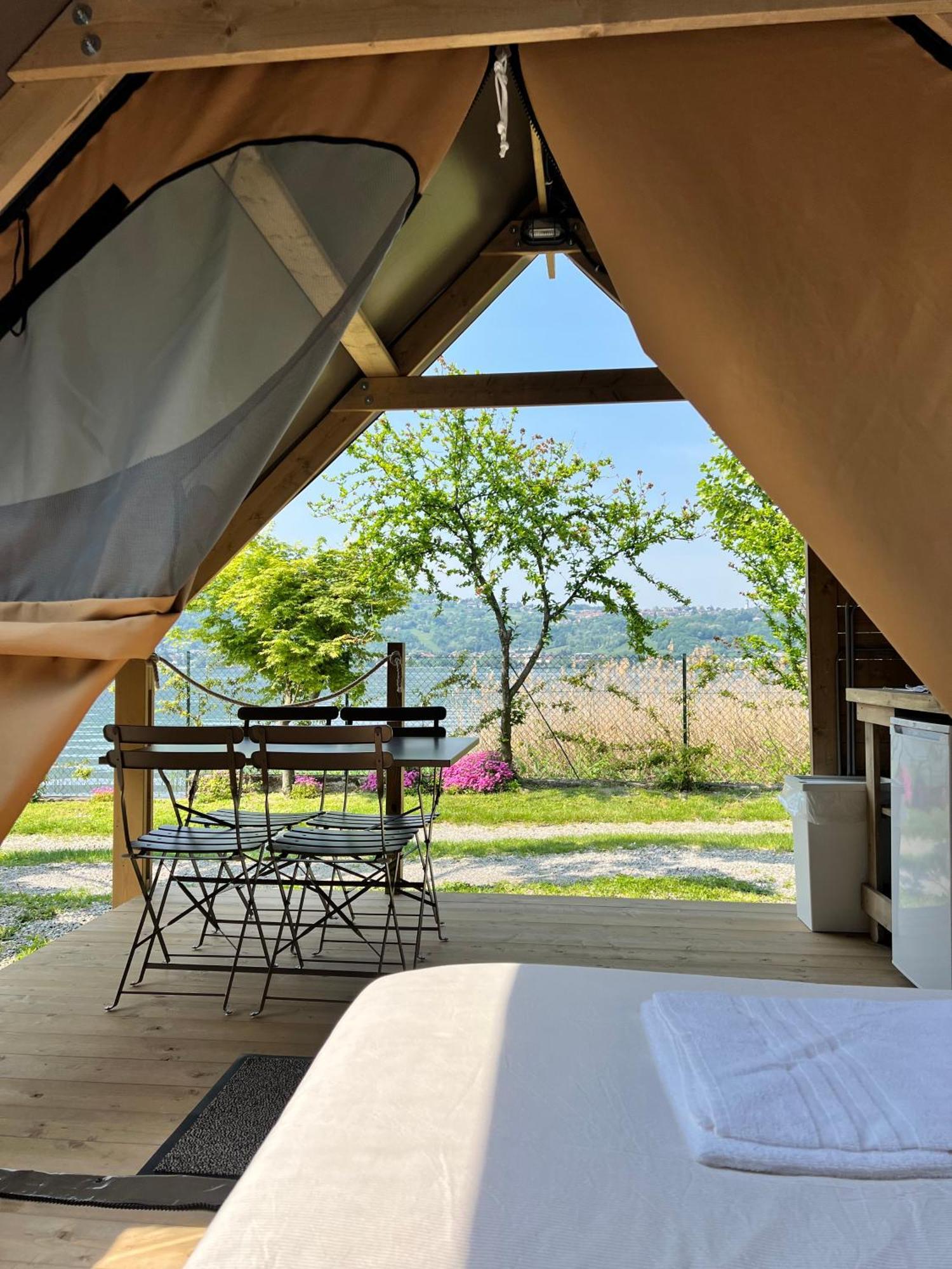 Glamping Camping Rivabella Lecco Eksteriør billede