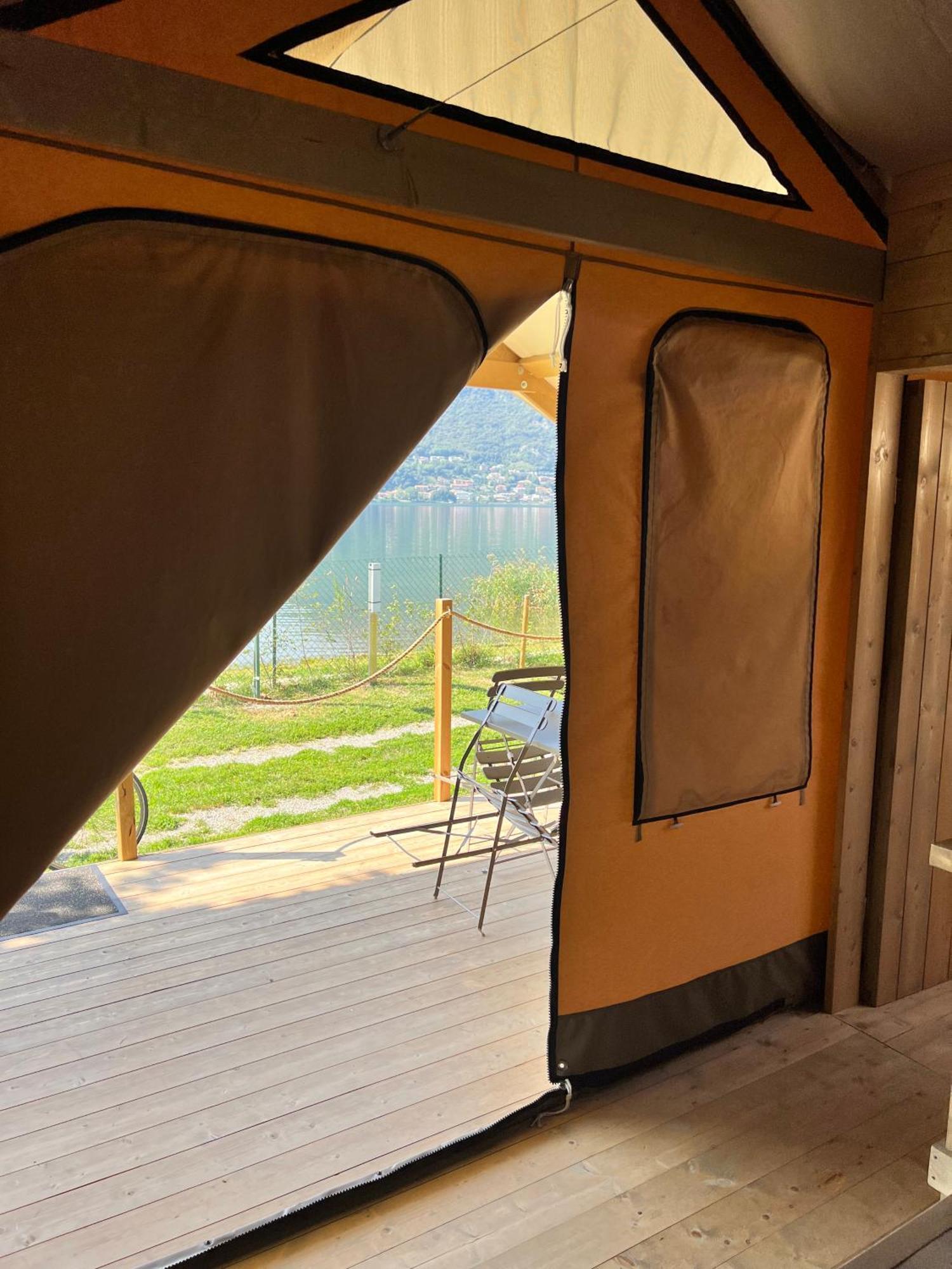 Glamping Camping Rivabella Lecco Eksteriør billede